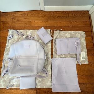 Dagne Dover Limited Edition Backpack Diaper Bag w Accessories